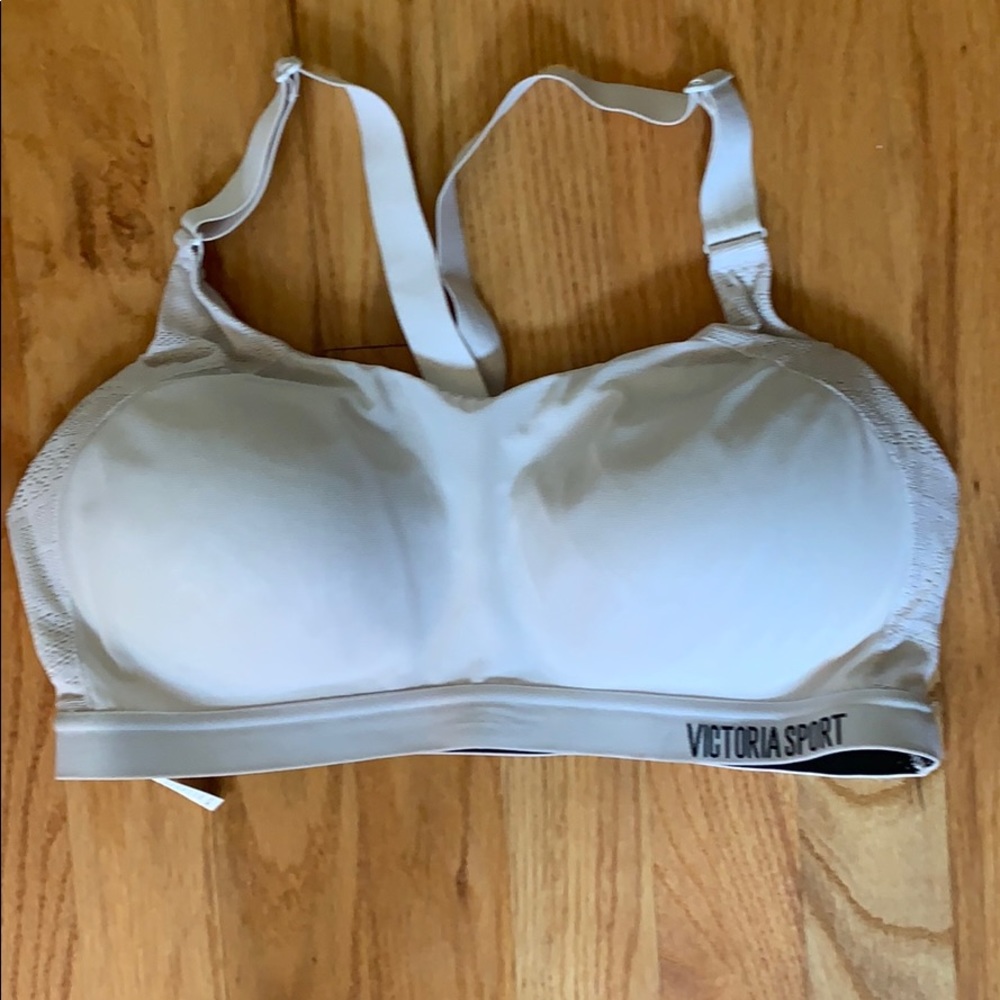 White mesh Victoria Secret Sports bra